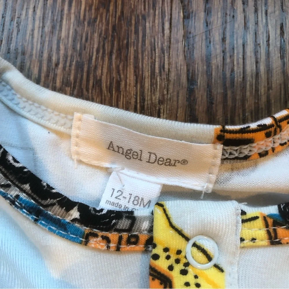 NEW Angel Dear Henley Top and Jogger Set | Retro Construction - Picture 5 of 12